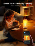 Govee RGBIC Smart Table Lamp 2, Touch Bedside Small Table Lamp Work with Matter, Alexa, 64 Scene Modes, Color Changing Lamp for Bedroom Dimmable Night Light