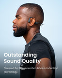 Shokz OpenRun SE Wireless Bluetooth Bone Conduction Sport Headphones Grey