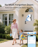 Philips WiFi Keypad Deadbolt with Handle, Built-in WiFi, APP Remote Control