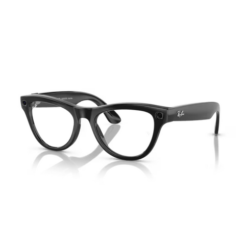 Ray-Ban Wearable x Meta Skyler RW4010 Glasses -  Black