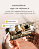 Furbo Mini 360° 2K QHD Pet Camera: Dog &amp; Cat Rotating Treat Dispenser w/Phone App, Smart Indoor Cam with 2-Way Speaker &amp; Night Vision