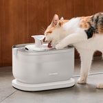 PETLIBRO Cat Water Fountain Stainless Steel with Wireless Pump, 2.5L/84oz Dockstream Easy to Clean, BPA-Free Dog Water Dispenser with Two Flow Modes