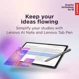 Lenovo Idea Tab 11" Tablet, 2.5K Display, 4GB RAM, 128GB Storage, 5G + WiFi, Android, with Pen, Luna Grey [ZAFM0650AE]