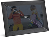 Aura 10" HD WiFi Digital Picture Frame – Free Unlimited Cloud Storage – Send Photos from Phone – No Subscription – Auto On/Off – Gift for Parents & Grandparents (Black, 10")