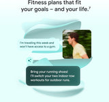 Fitbit Charge 6 Fitness Tracker with Google Apps - Heart Rate on Exercise Equipment - 3-Month Google Health Premium Membership Included - Health Tools - Porcelain/Silver - Small&Large Bands Included