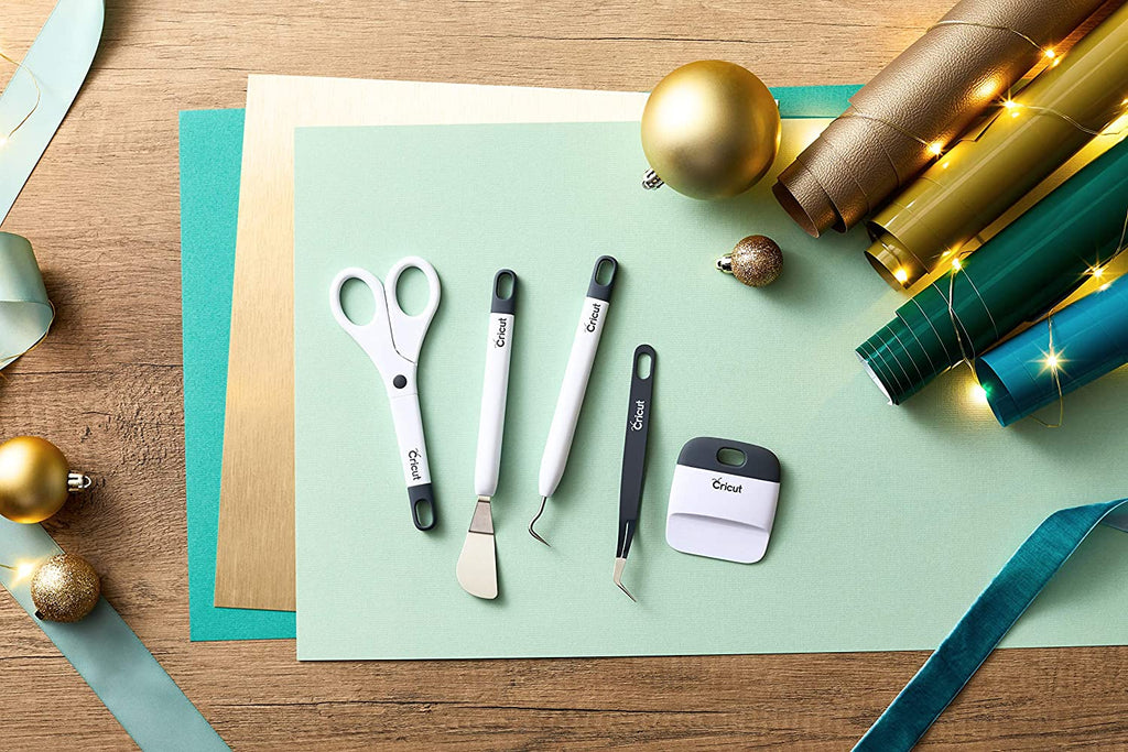 Cricut Basic Tool Set - 5-Piece Precision Tool Kit for Crafting and DI