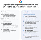Google Nest Doorbell (Wired, 3rd Gen) - 2K Video And Gemini, Live View, Night Vision, 2-Way Audio - Works With Google Home - Snow