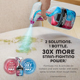 Shark StainForce Cordless Spot, Stain, & Odor Portable Cleaning System, for Carpets, Area Rugs, Upholstery, Stairs, with Storage Caddy, Accessories, and Full-Size Cleaning Solution, HX100 White