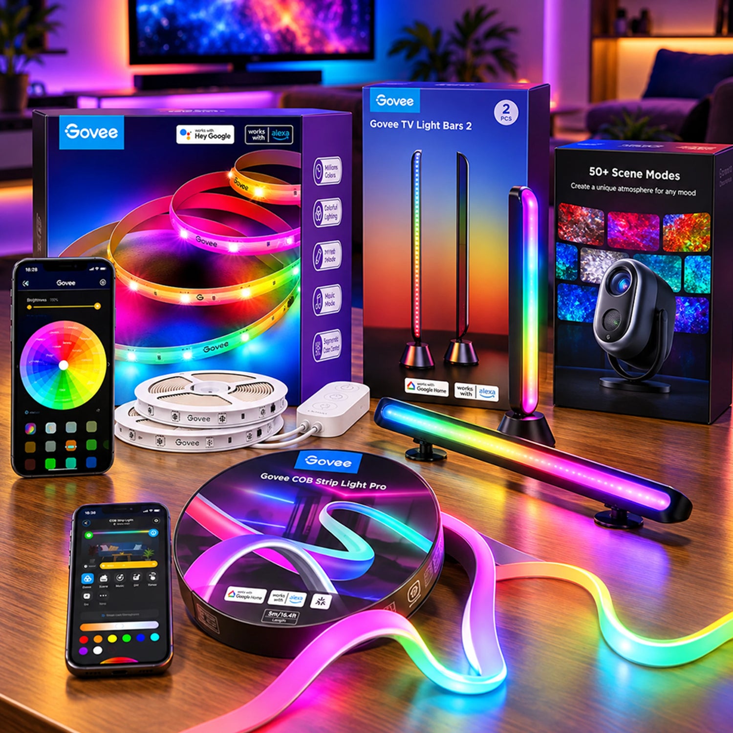 Smart Lighting & Ambience