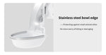PetPeer Automatic Feeder 1.8L Visible Hanging Cage Smart Pet Food Dispenser Rabbits 2.4G/5G WIFI 2 Million Pixels HD Camera Small Animal Feeder, Connects to Tuya Smart App, 'The World’s First Hanging Cage Feeder'
