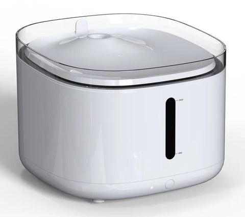 PetPeer Cat Drink Fountain 2L Triple Filtration System Ultra-Quiet Machine Washable for Cats Water Drink