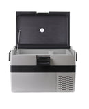 CoolFlow Portable Refrigerator for Camping and Travel, Car Refrigerator with dual charger for Car and Home F32