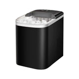 CoolFlow Ice Maker Machine for Home Self Cleaning, 15kg production daily, 9 bullets in 6mins Scoop and Basket, Ideal for Kitchen and Bar