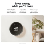 Google Nest Learning Thermostat (4th gen) with Nest Temperature Sensor (2nd gen)