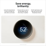 Google Nest Learning Thermostat (4th gen) with Nest Temperature Sensor (2nd gen)