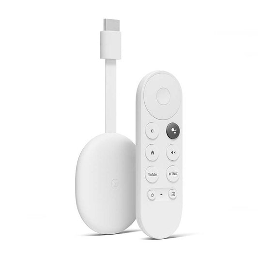 GOOGLE Chromecast with Google TV - 4K with remote white