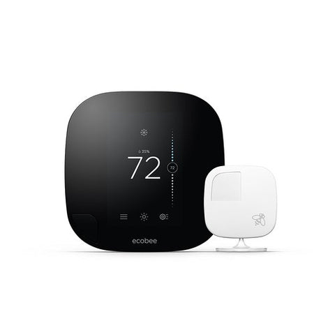 Термостат Ecobee3 с датчиком, Wi-Fi, 2-го поколения, работает с Amazon Alexa