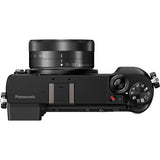 Panasonic LUMIX GX85 4K Mirrorless Camera, with 12-32mm and 45-150mm Lenses - Black - DMC-GX85WK