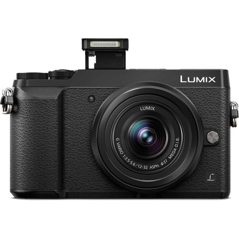 Panasonic LUMIX GX85 4K Mirrorless Camera, with 12-32mm and 45-150mm Lenses - Black - DMC-GX85WK