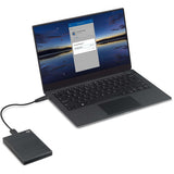 Seagate Backup Plus Portable + 4 TB External Hard Drive USB 3.0 for PC, Laptop and Mac - Black