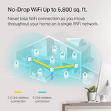 TP-Link Deco X20 AX1800 Wireless Dual-Band Gigabit Mesh Wi-Fi System (3-Pack)