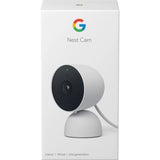Google - Nest Cam Indoor (Wired) - Snow