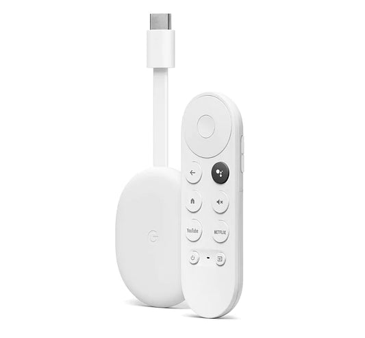 GOOGLE Chromecast with Google TV - 4K with remote white
