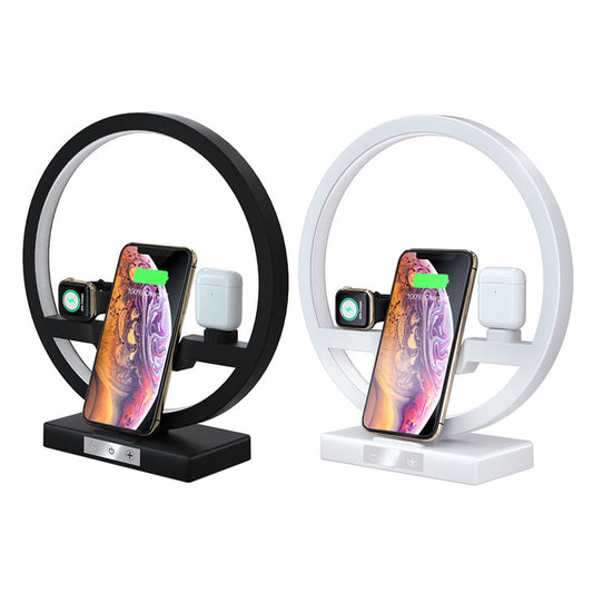 Лампа для беспроводной зарядки 4-в-1 для iPhone / iWatch / Airpods (N38)