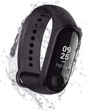 Xiaomi Mi Band 3 Fitness Tracker, Waterproof Smart Band Smartband OLED Display Touchpad Heart Rate Monitor Wristbands Bracelet, Black