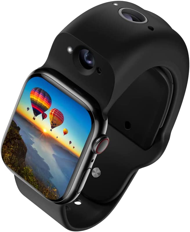 Wristcam, Smart Dual-Camera Band for Apple Watch (Apple MFi Certified)