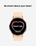 Смарт-часы Samsung Galaxy Watch 4 40 мм, розовое золото, с трекером ЭКГ-монитора