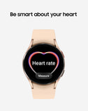 Samsung Galaxy Watch 4 40mm Smartwatch Pink Gold with ECG Monitor Tracker