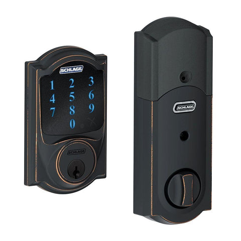 Schlage Z-Wave Connect Camelot, BE469 CAM 716 (Open Box)