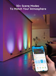 Govee RGBIC Smart Wall Sconces, Music Sync Home Decor WiFi Wall Lights
