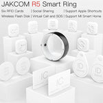 JAKCOM R5 SMART RING New Wearable Device Build-in 6 RFID Cards