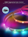 Govee LED Strip Lights 10m, Works with Alexa and Google Assistant, Smart RGBIC WiFi APP Control Music Sync 10m LED Lights for Bedroom, Party, Gaming