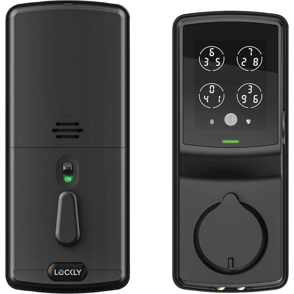 Lockly - Secure Plus Bluetooth Deadbolt - матовый черный