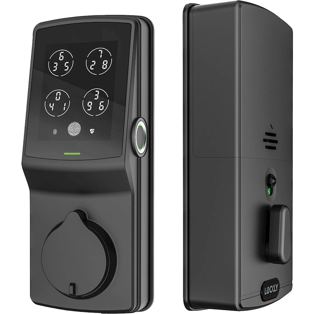 Lockly - Secure Plus Bluetooth Deadbolt - матовый черный