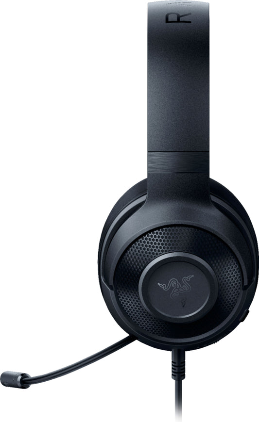 Razer - Kraken X Wired Noise Cancelling Over-the-Ear Gaming Headset - Black