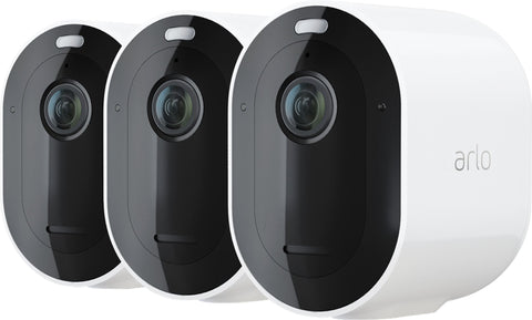 Arlo Pro 4 Spotlight Camera, Внутренняя / Наружная беспроводная камера видеонаблюдения 2K с цветным ночным видением