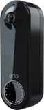 Arlo Essential Video Doorbell Wire-Free |HD Video, 180° View, Night Vision, 2-Way Audio | 6-Months Battery Life | Direct to Wi-Fi, No Hub Needed | Wire-Free or Wired | Black | AVD2001B