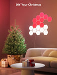 Govee Glide Hexa Light Panels, RGBIC LED Hexagon Wall Lights, 10 Pack