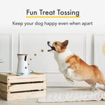 Furbo 360° Dog Camera: Rotating 360° View Wide-Angle Pet Camera with Treat Tossing