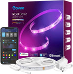 Govee Smart LED RGB Basic Strip Lights WiFi, 50ft
