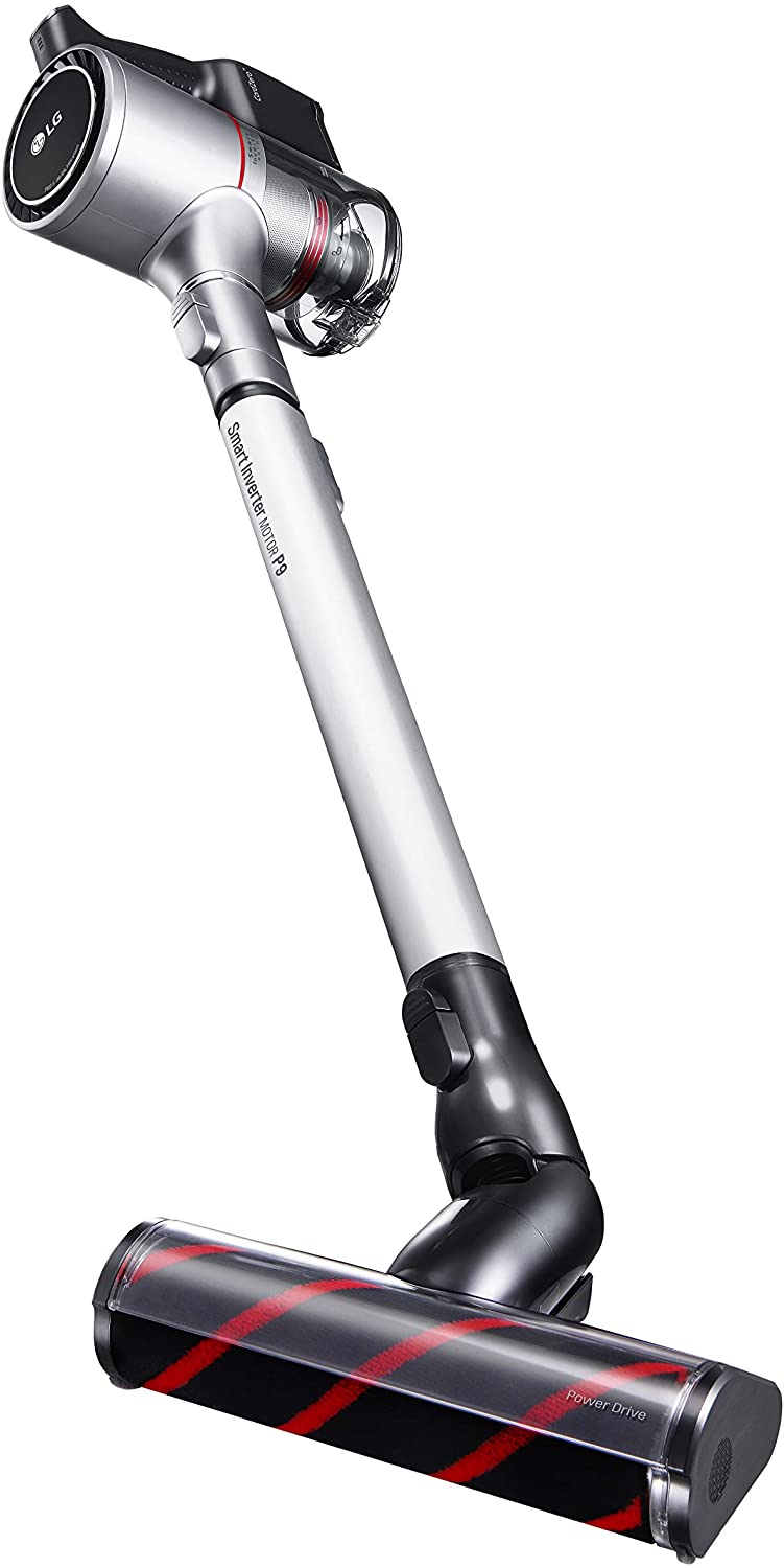 LG CordZero A9 Vacuum Cleaner Charge Plus,  Cordless Stick Vacuum - Matte Silver