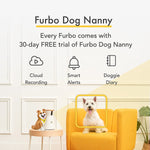 Furbo 360° Dog Camera: Rotating 360° View Wide-Angle Pet Camera with Treat Tossing