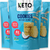 Keto Naturals Cookies Buttery Coconut , 64grams