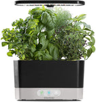 AeroGarden Harvest - With Heirloom Salad Greens Pod Kit (6-Pod) Model - 100690-BLK