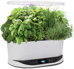 AeroGarden Bounty Indoor Hydroponic Herb Garden, White