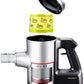 LG CordZero A9 Vacuum Cleaner Charge Plus,  Cordless Stick Vacuum - Matte Silver